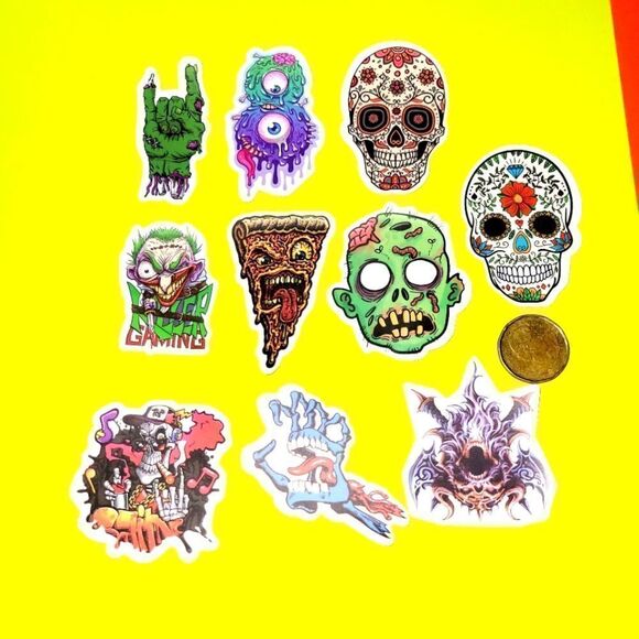 3/$20 brand new 10x waterproof stickers - Picture 1 of 1
